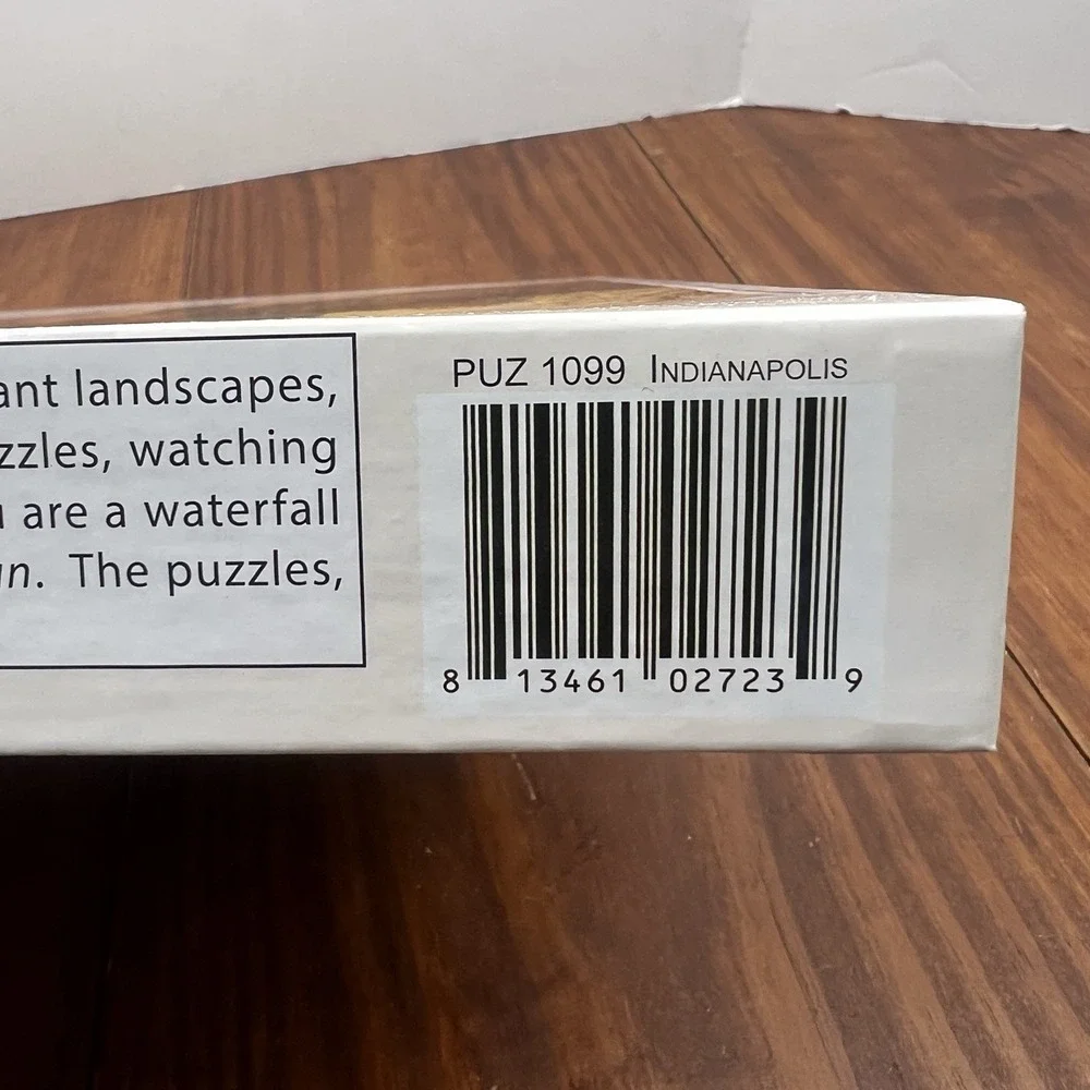MI Puzzles Indianapolis Canal Walk 1000 Piece Puzzle Made in USA Phil Stagg
